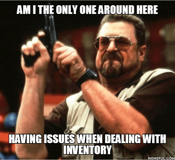am i the only one who cares about inventory optimization ideas