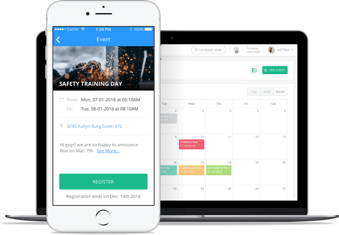 scheduling training sessions