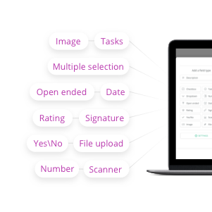 a cross organisational checklist app