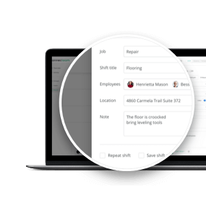 dispatch and recurring shifts on employee scheduling app