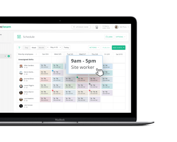 easy employee scheduling app