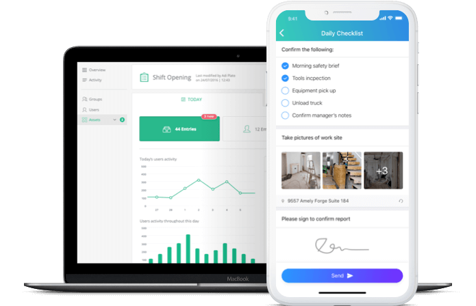 Connecteam main checklists feature