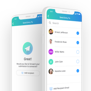 share checklist automatically on app