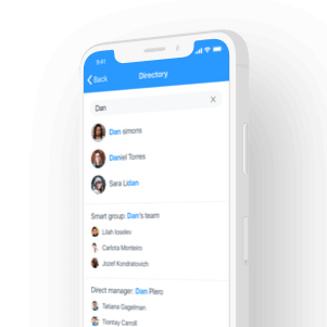 employee directory app search and find