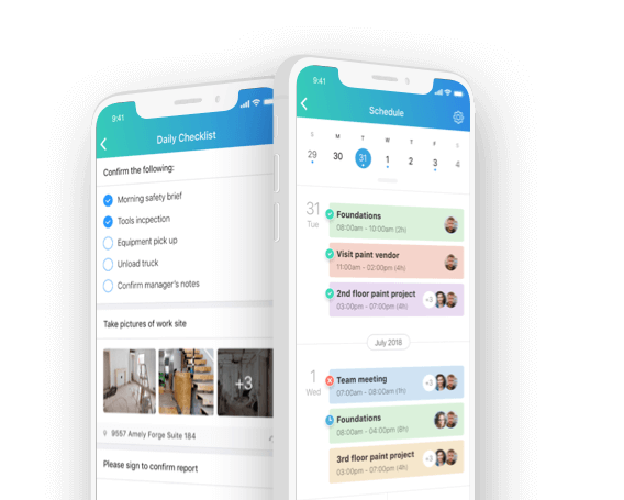employee timesheet app features