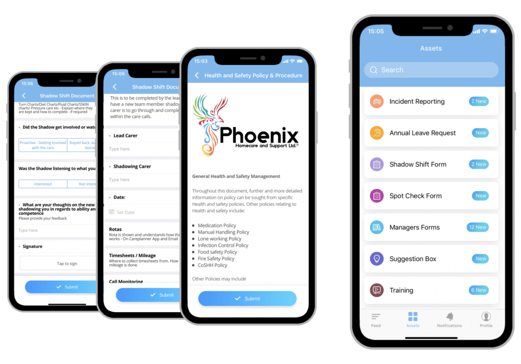 Phoenix Homecare and Support took checklists and forms digital with Connecteam