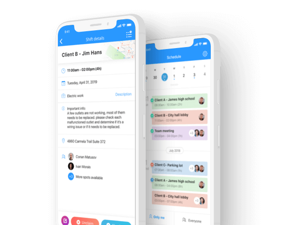 handyman scheduling app