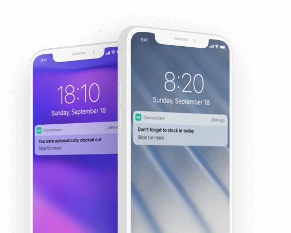 time clock app for multiple employees notifications