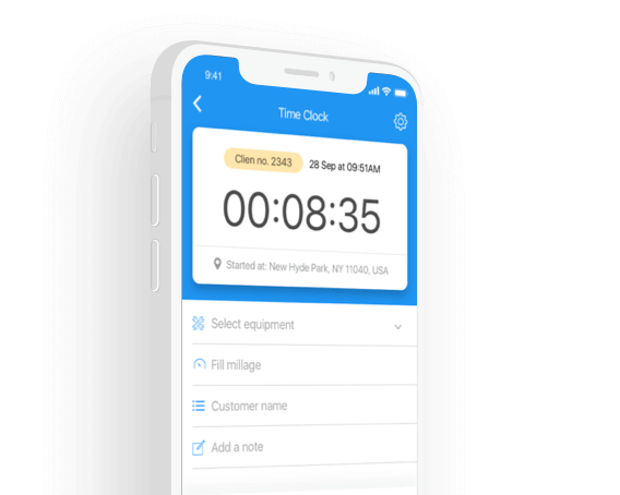 time clock app shift attachments