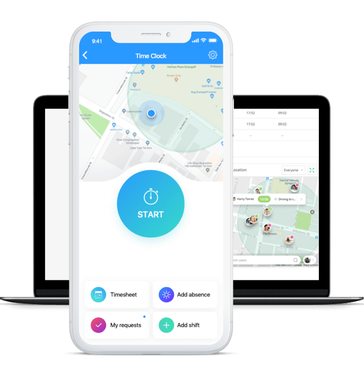 Geofencing Employee Tracking | Start for free | Connecteam