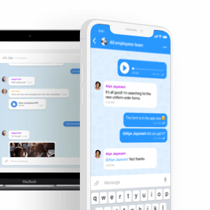 employee communication app chat