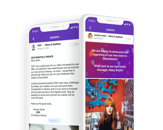 employee communications app
