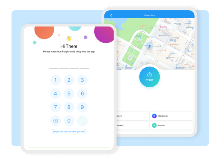 A Kiosk station app