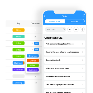 manage all tasks app