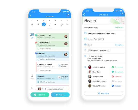 managing employee scheduling from anywhere
