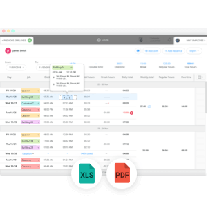 Timesheets app and Payroll