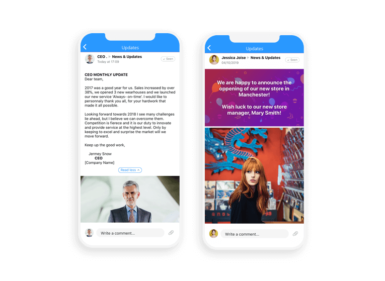 Announcements, Newsletters, and Updates