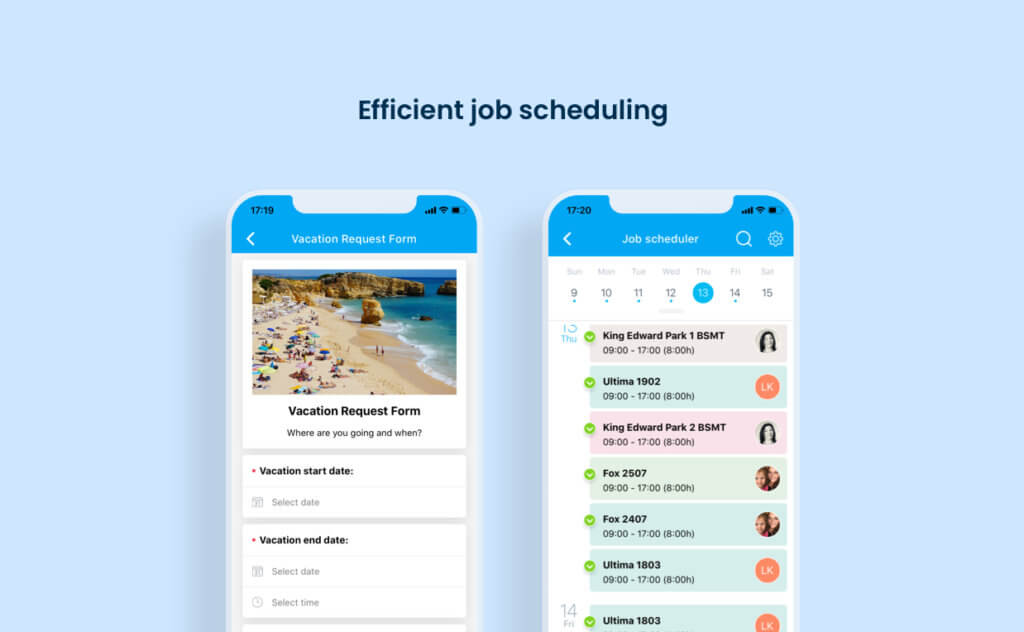 BnB Experienced Efficient Job Scheduling With Connecteam (Case Study)