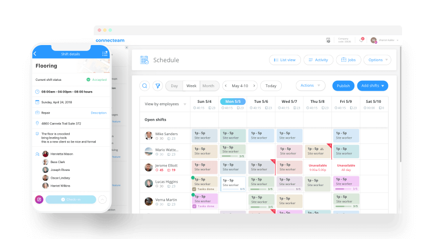 Better scheduling features for your workforce