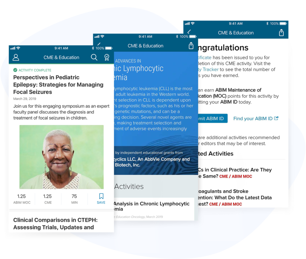 Medscape app for healthcare professionals