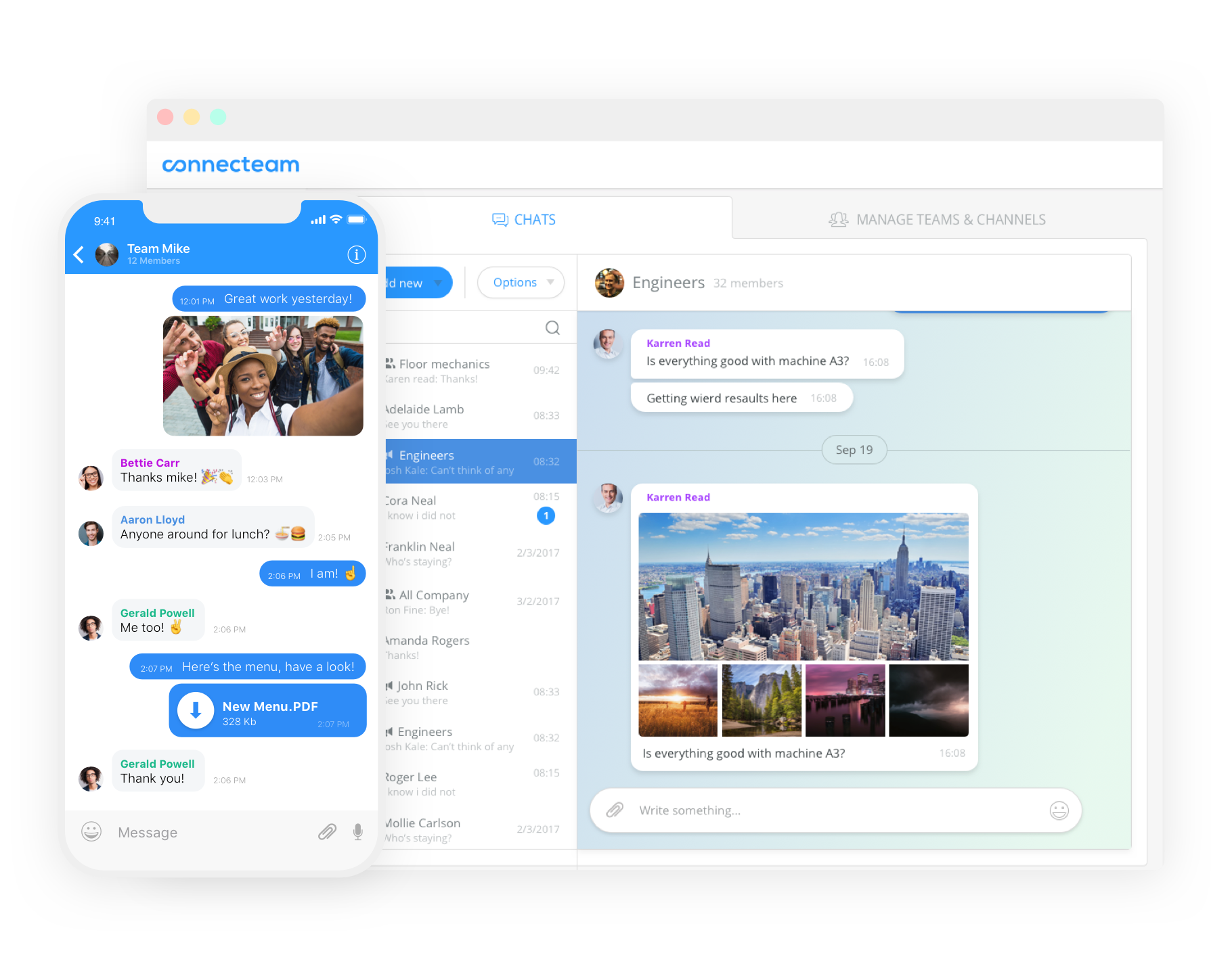 employee communication app chat