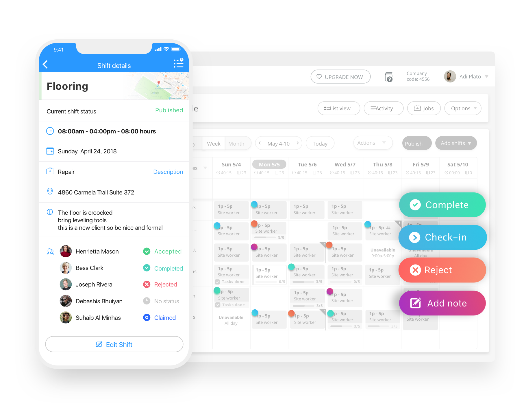 World S Best Free Employee Scheduling App Connecteam