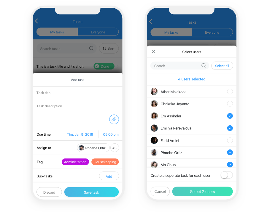 assign task management app business