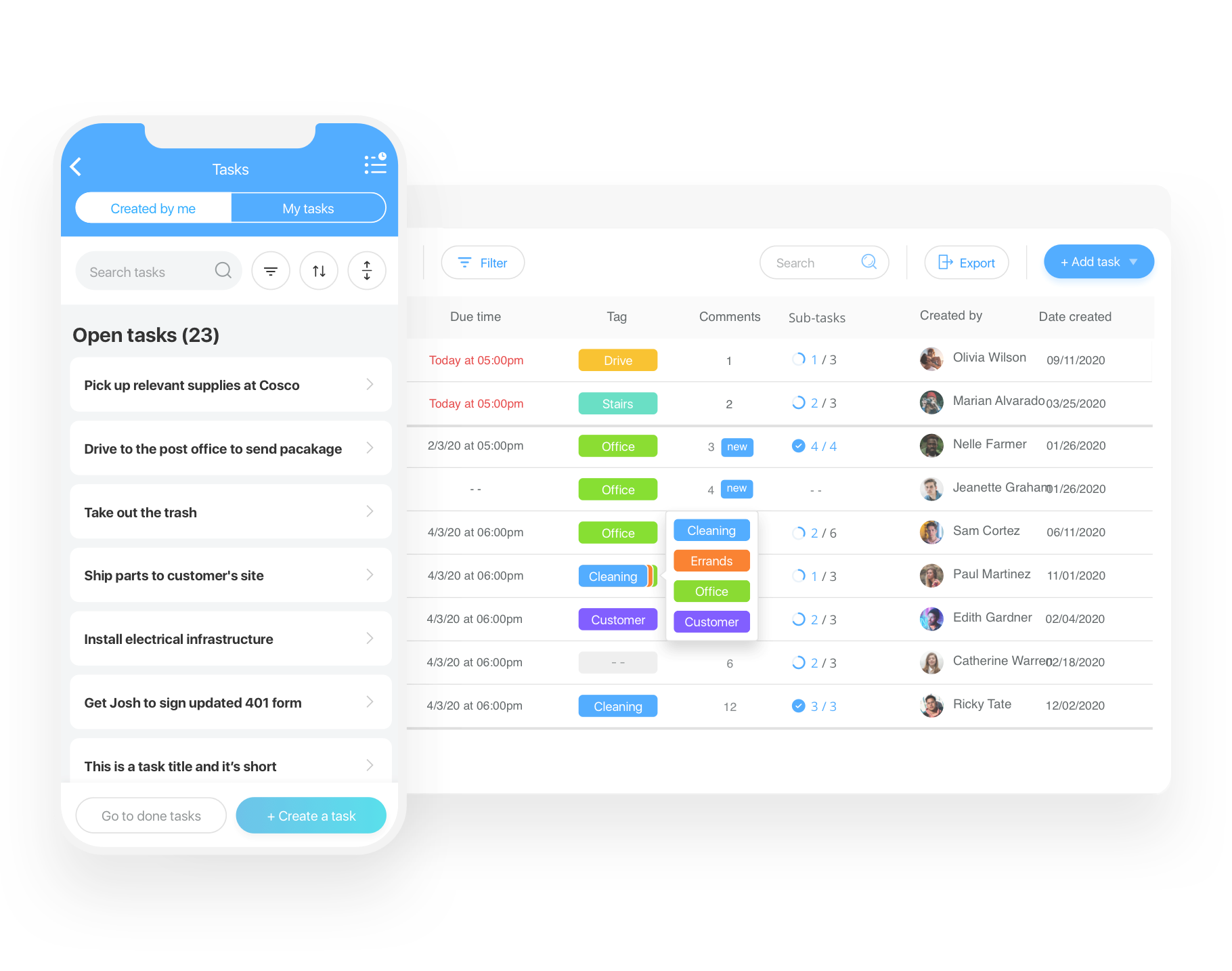 Mobile Task Management App for The Mobile Workforce Connecteam