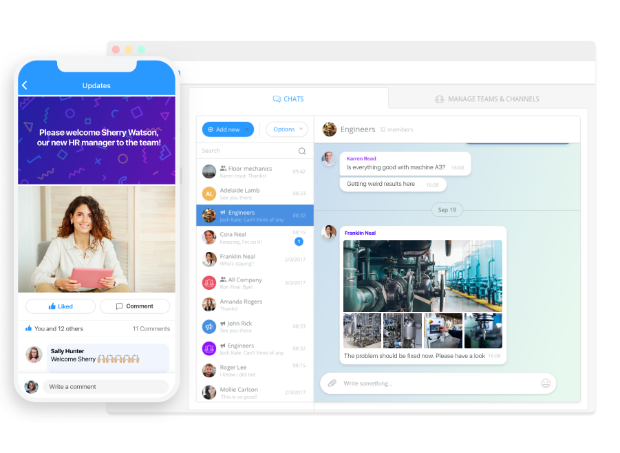employee communications app