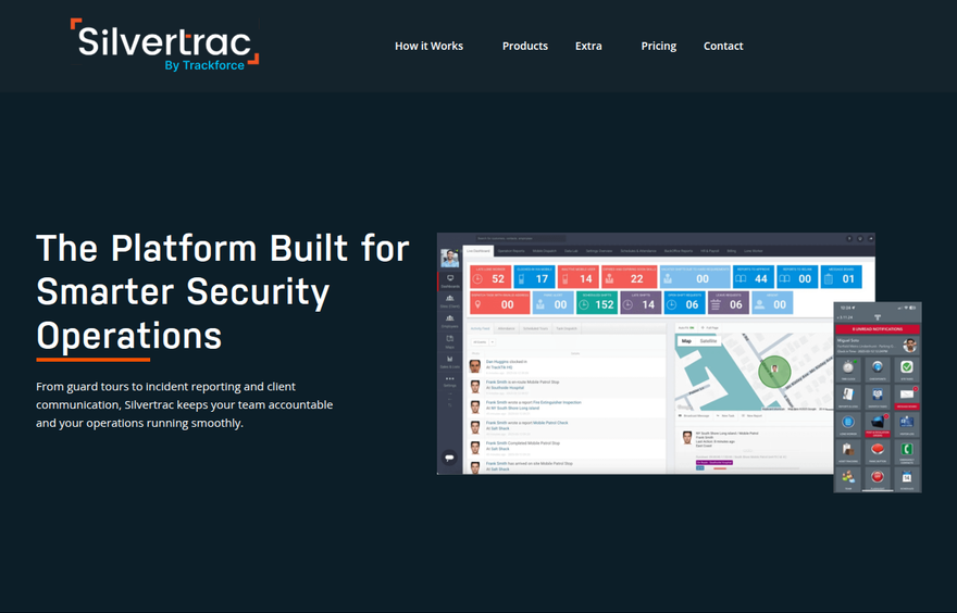 Manage incident reporting and client communication with Silvertrac.