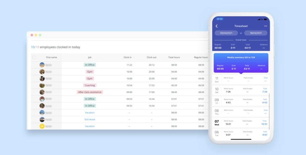 Efficient timesheets for How St. Paul’s Preschool Streamlined Payroll with Connecteam