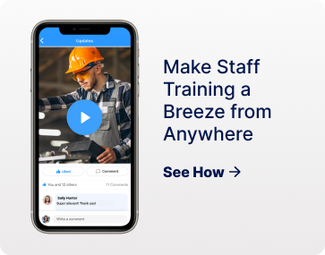 employee training app banner
