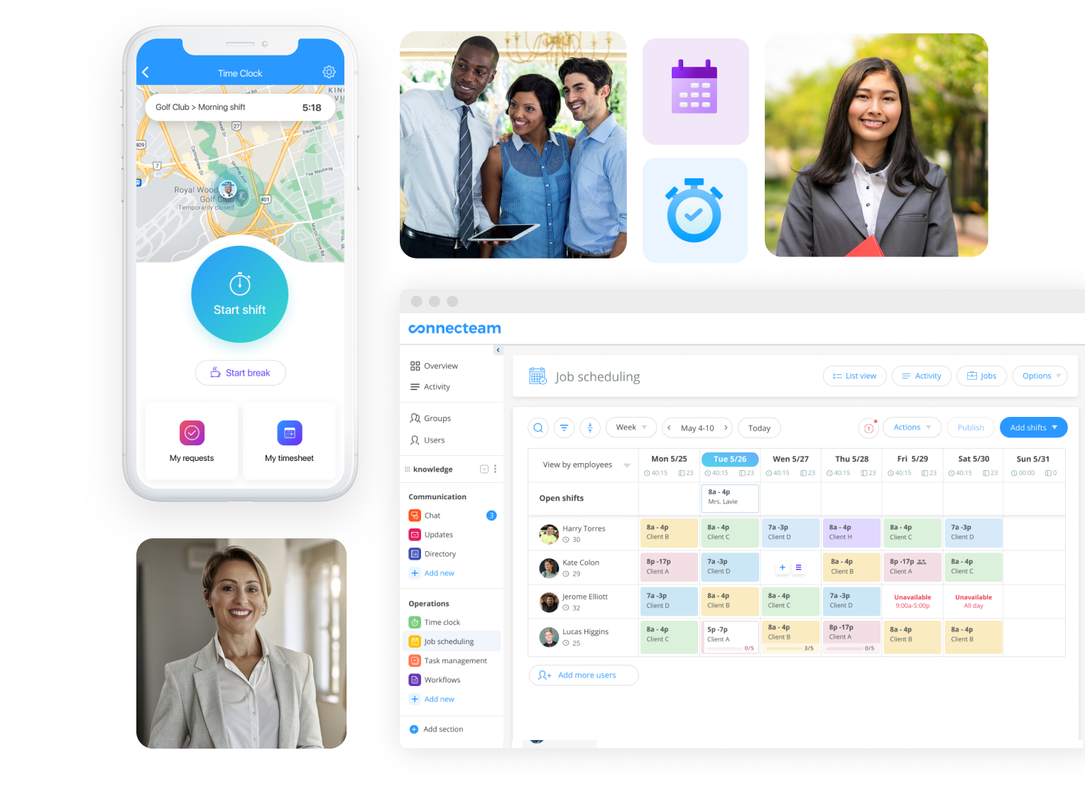 Employee management app for your real estate business