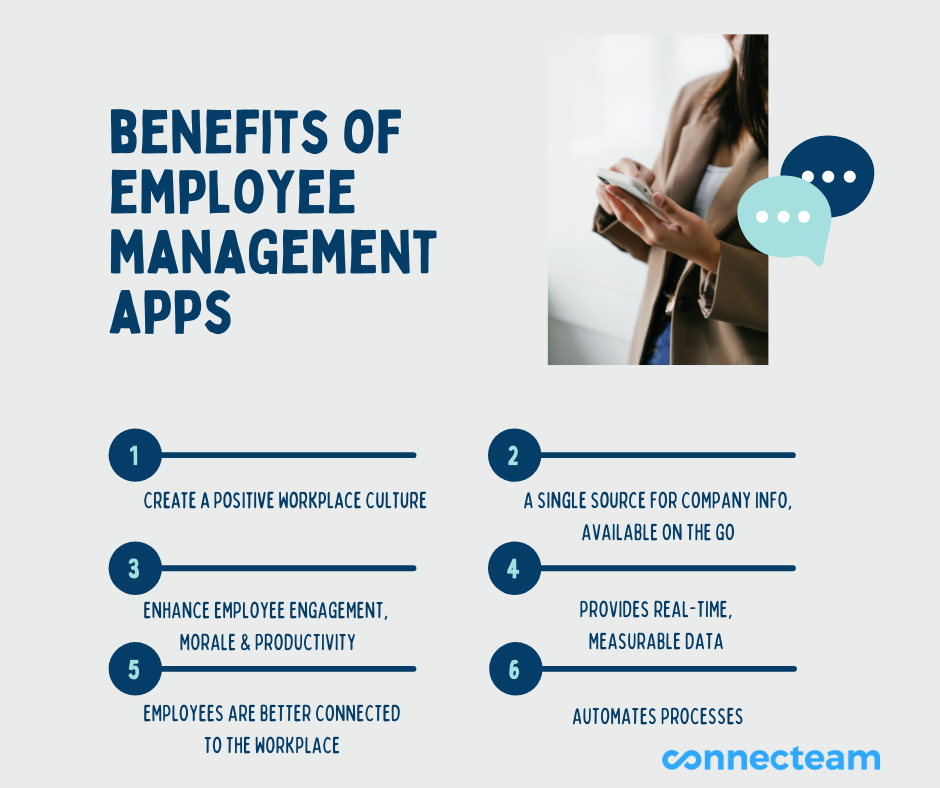 6 benefits of employee management apps