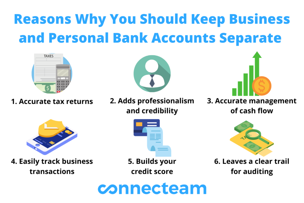 The Benefits Of Opening A Business Bank Account - Connecteam