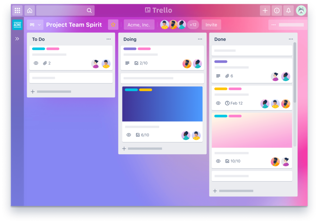 trello board for it's to-do list app trello board for it's to-do list app