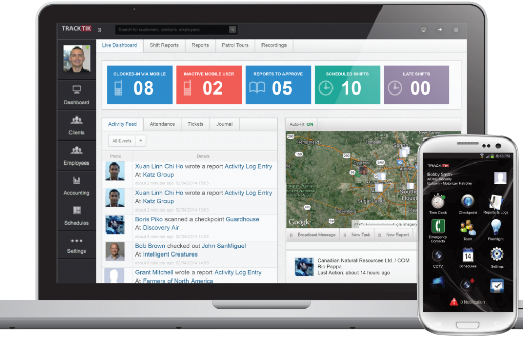 TrackTik Time security scheduling software﻿