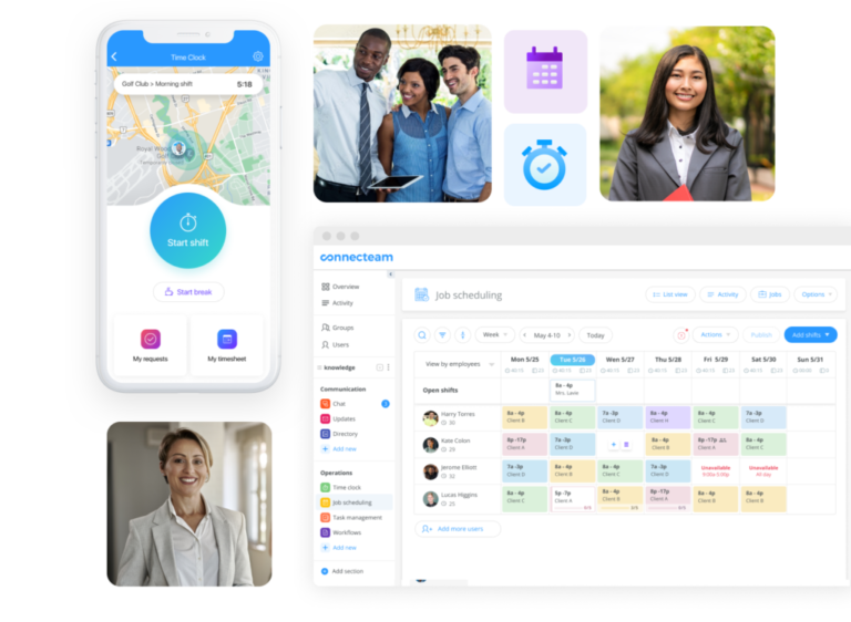 Employee management app for your real estate business