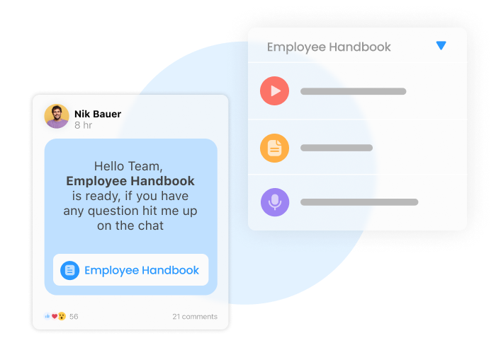 employee communication app and knowledge base software