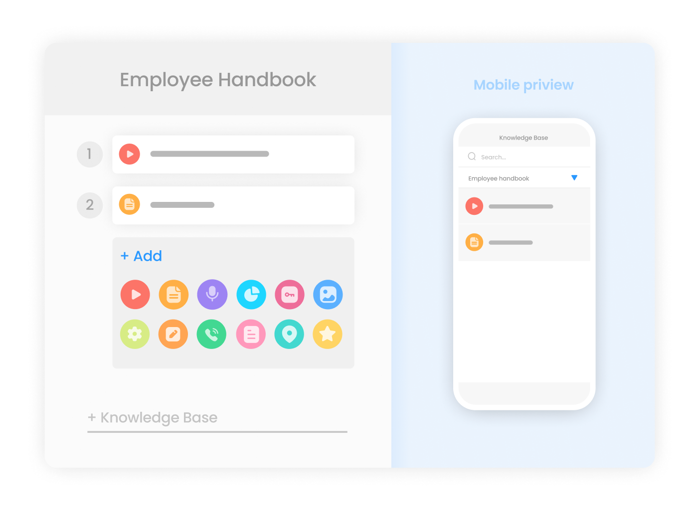 Employee Knowledge Management App for Field and Mobile Employees