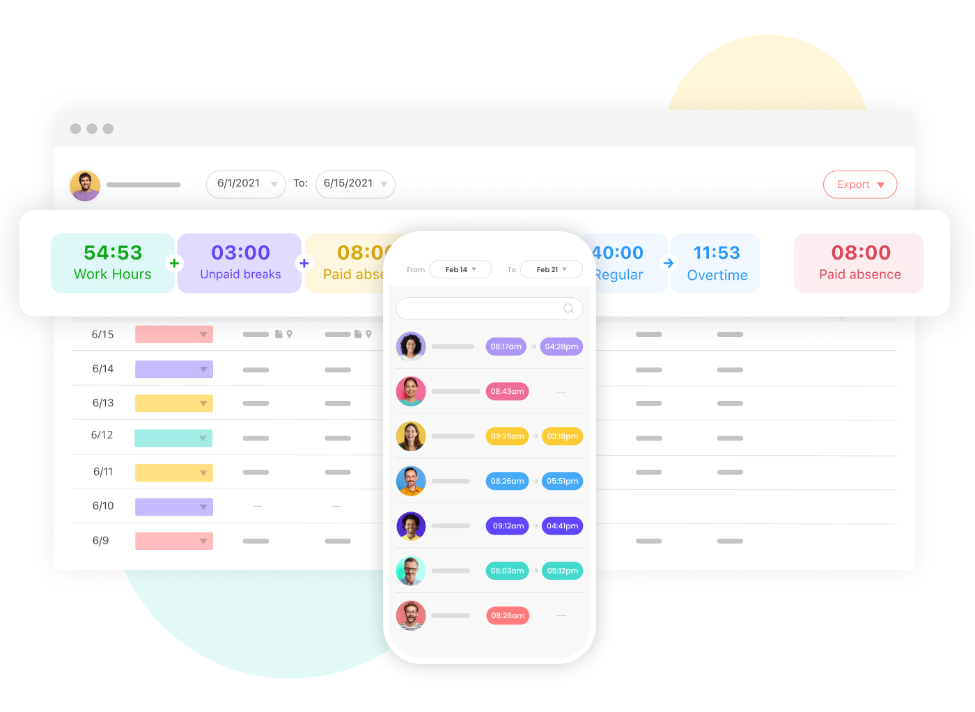 1 Tool for Managing Time Off! Connecteam