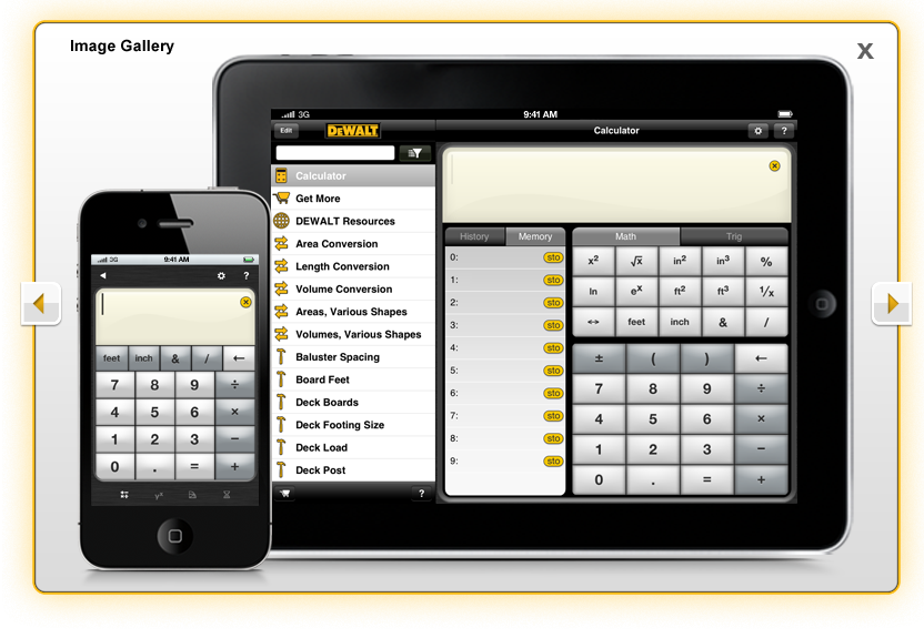 best apps for contractors dewalt mobile pro calculator