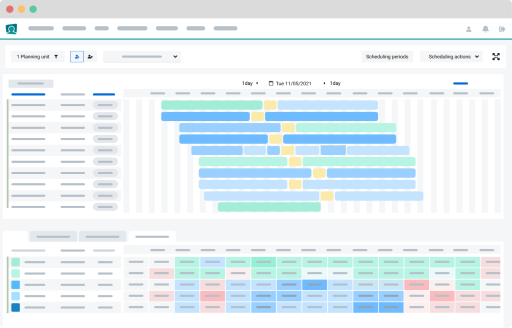 A screenshot of injixo’s web based shift scheduling platform