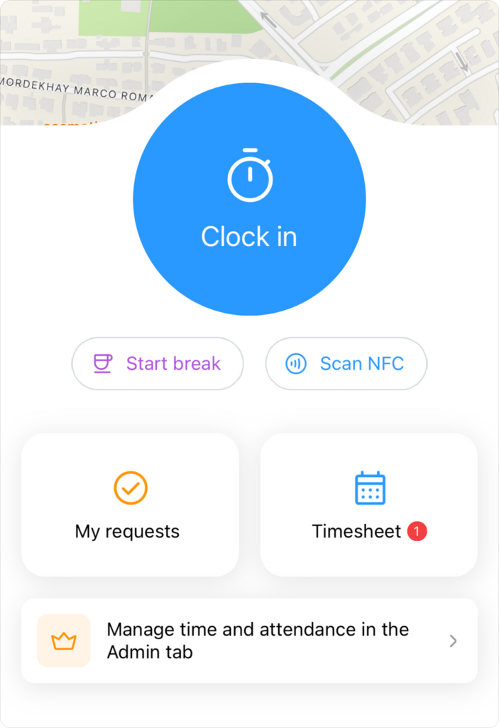 Connecteam Time Clock