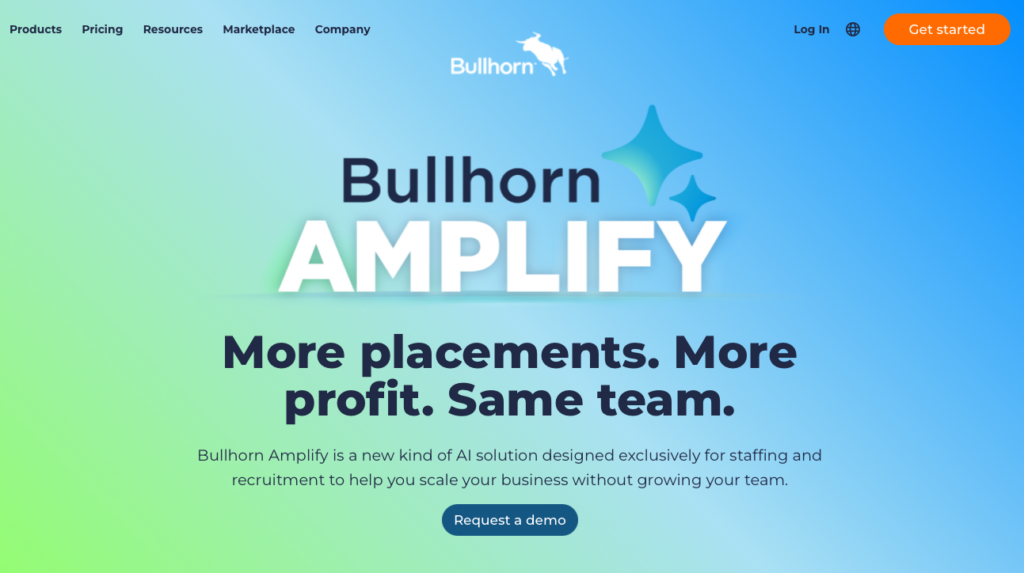 Bullhorn Hero page