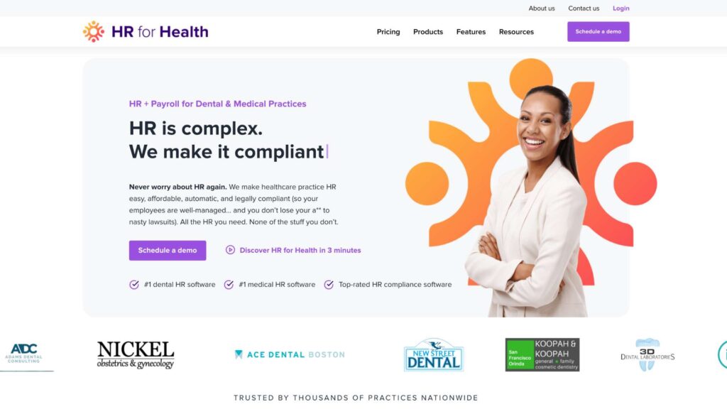 HR for Health - screenshot