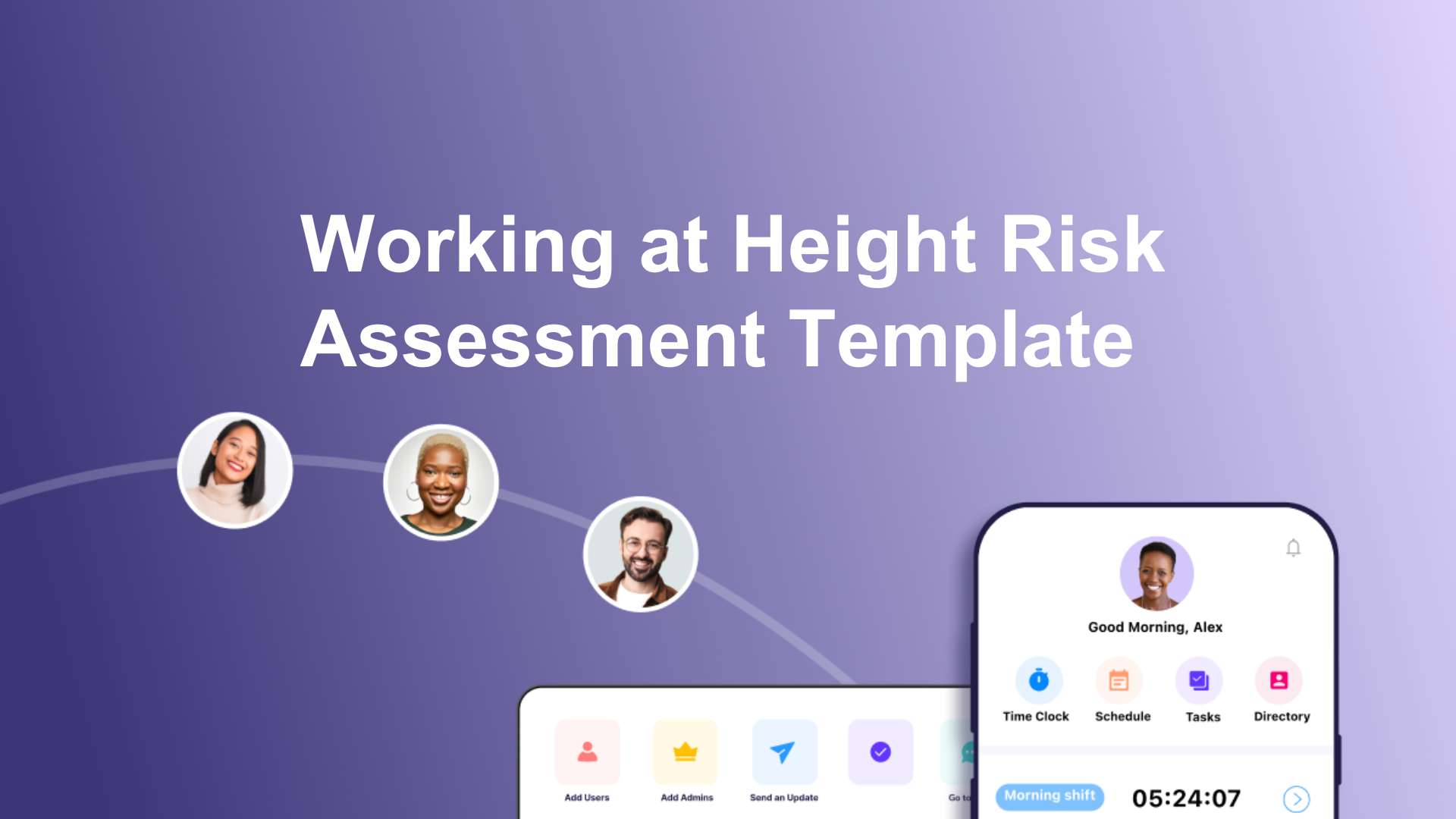 Working at height risk assessment template free pdf download