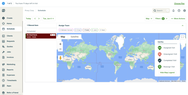 Jobber Chart Jobber Review: Pros, Cons, Features & Pricing
