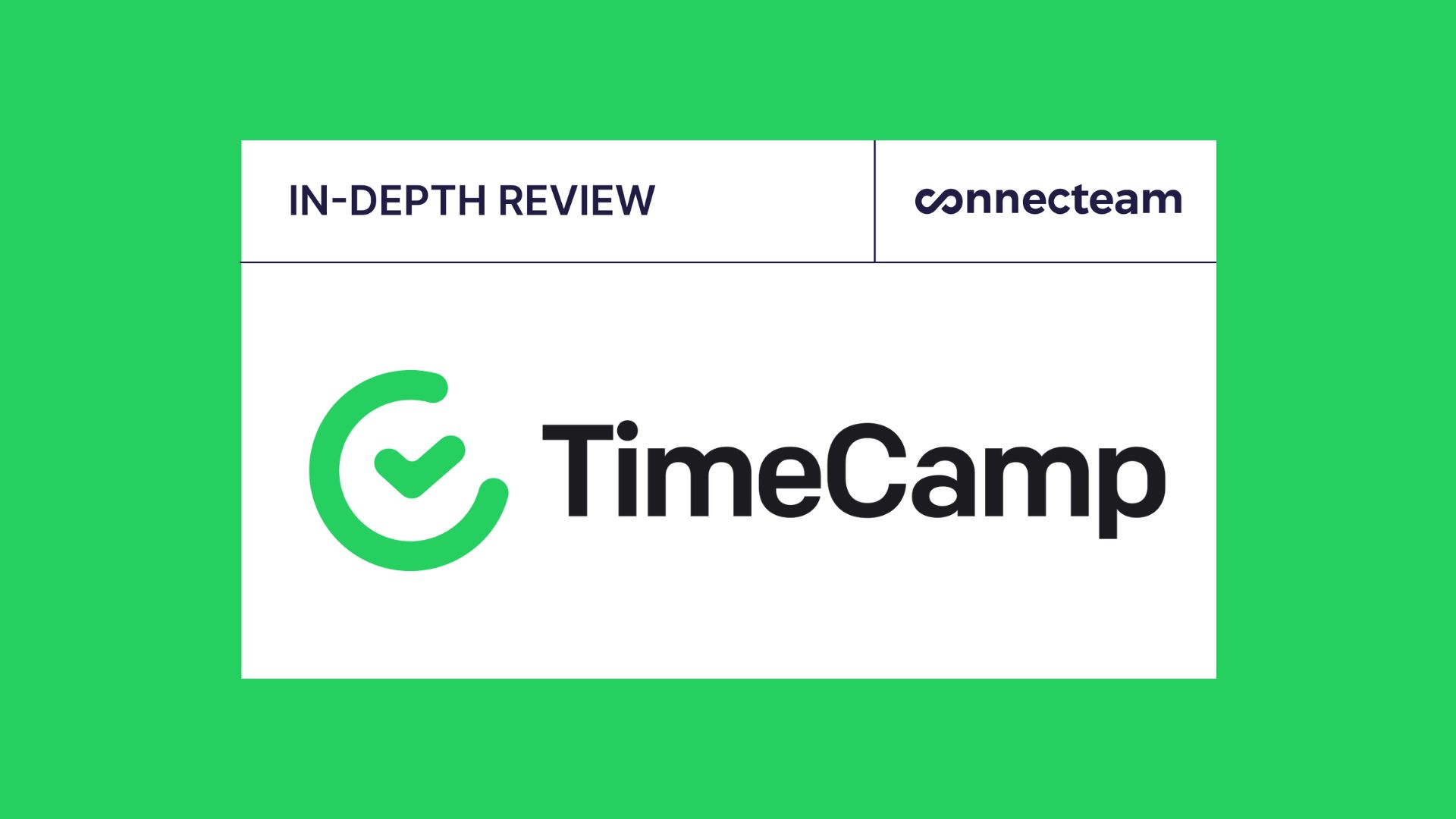 Honest TimeCamp Review: Pros, Cons, Features & Pricing