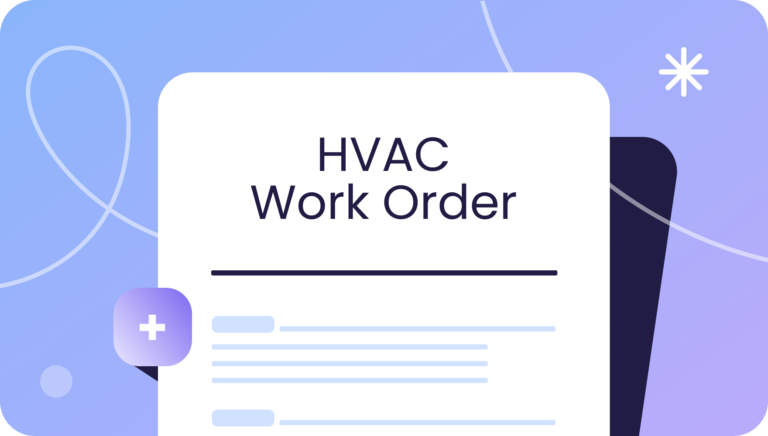 Free HVAC Work Order Header Image